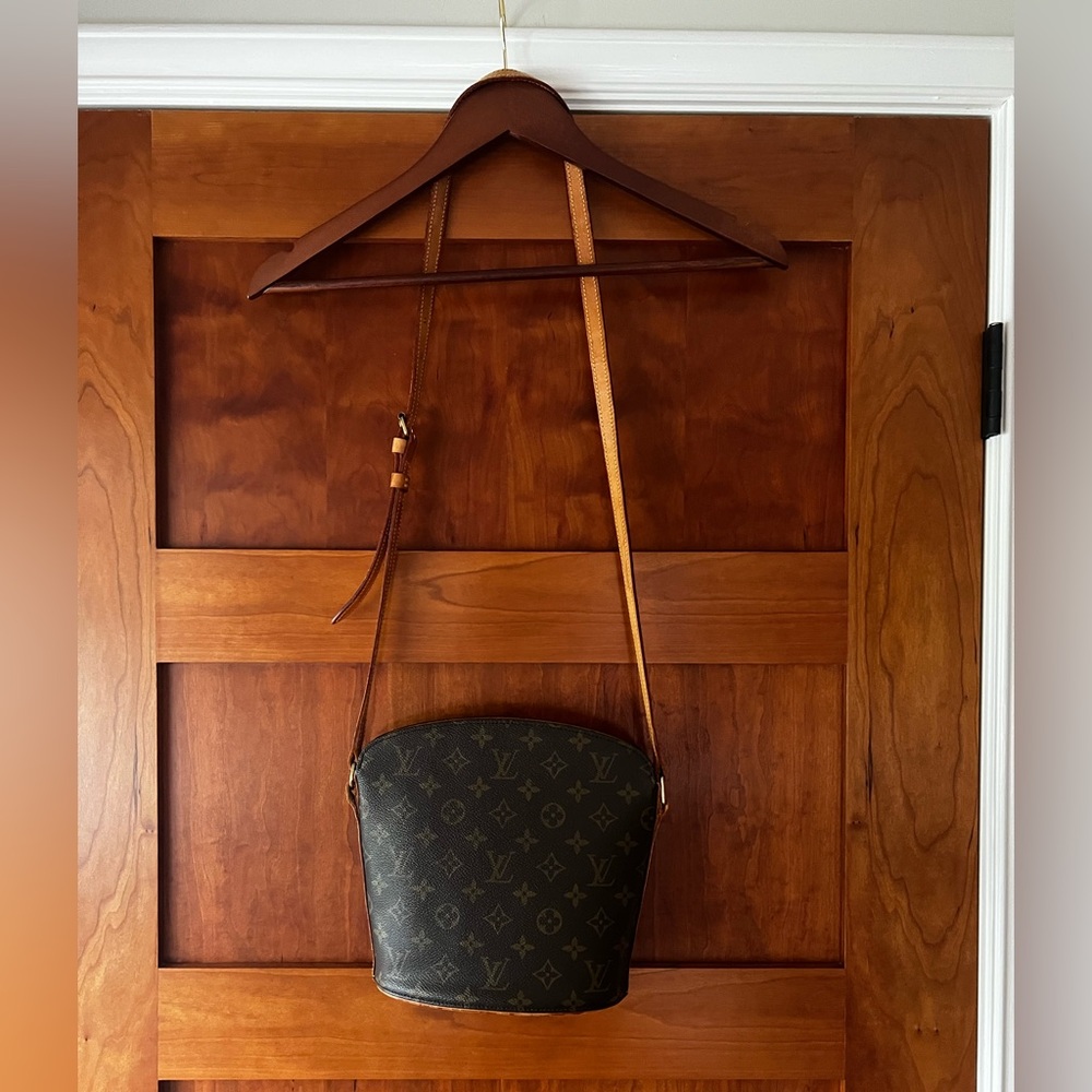 Louis Vuitton LV Crossbody bag Drouot Brown Monogram